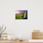 Poster Seljalandfoss, Islande (Cuisine)