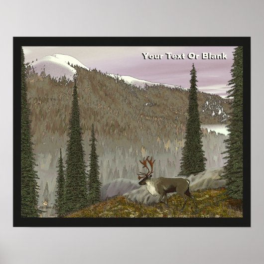 Poster Selkirk Caribou (Devant)