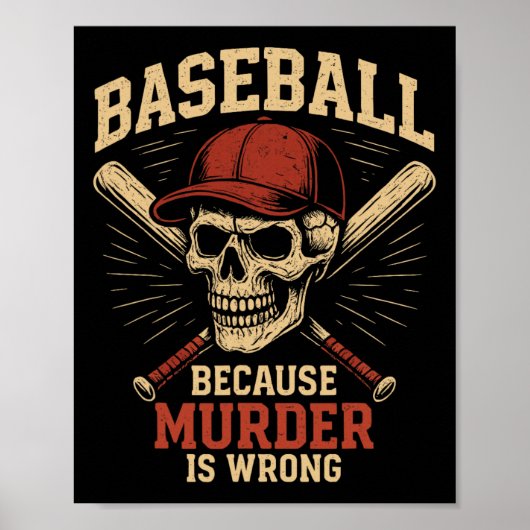 Poster Sell Because Murder Is Wrong Funny Softll Player  (Devant)