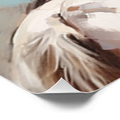 Poster Selles éclairées : Cowgirl Wall Art (Coin)