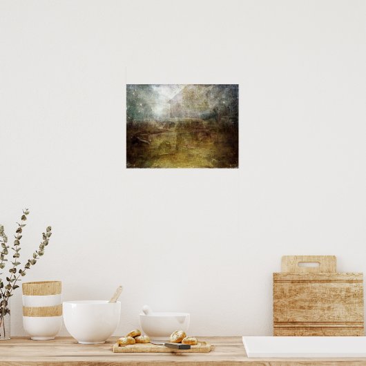 Poster S'Éloigner Voiture abandonnée (Cuisine)