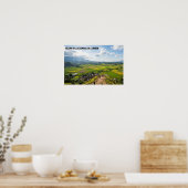 Poster Selong Hill Sembalun Lombok Rice Field Art (Cuisine)