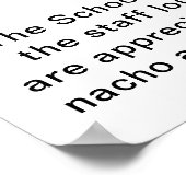 Poster Semaine d'appréciation de l'enseignant Toute l'Iti (Coin)