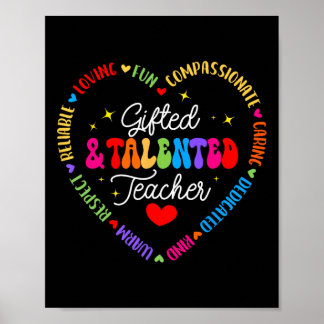 Poster Semaine d'appréciation des enseignants doués et ta