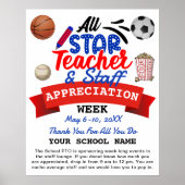 Poster Semaine d'appréciation des enseignants Itinéraire (Devant)