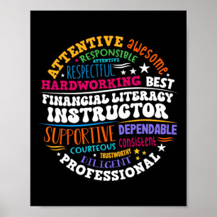 Poster Semaine d'appréciation des instructeurs de littéra