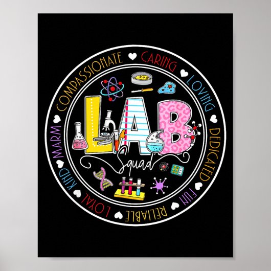 Poster Semaine de laboratoire 2026 Équipe Technicien de l (Devant)