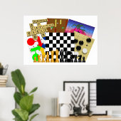 Poster Semaine du jeu et du casse-tête (Bureau à domicile)