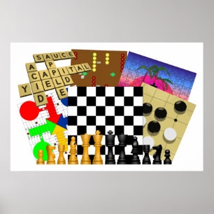 Poster Semaine du jeu et du casse-tête