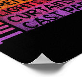 Poster Semaine technique de la répétition de la vie du th (Coin)