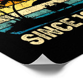 Poster S'embêter Depuis 1995 Anniversaire Mariage (Coin)