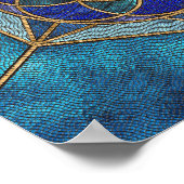 Poster Semence de vie Ornement mosaïque (Coin)