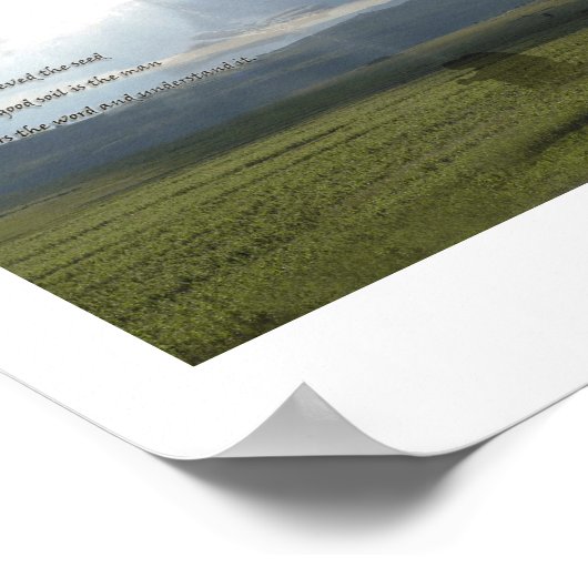 Poster Semence et foi (Coin)