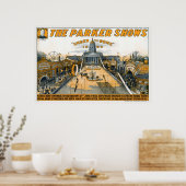 Poster Semi-centenaire du Kansas. State House Grounds. (Cuisine)