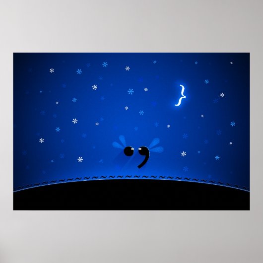 Poster Semicolon (Devant)