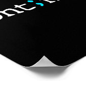 Poster Semicolon Continuer la sensibilisation à la préven (Coin)