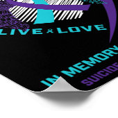 Poster Semicolon En Mémoire De La Prévention Du Suicide D (Coin)