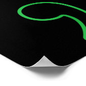 Poster Semicolon Mois de sensibilisation à la santé menta (Coin)