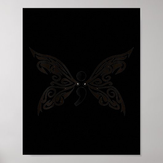 Poster Semicolon Projet de sensibilisation à la santé men (Devant)