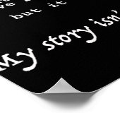 Poster Semicolon Sensibilisation à la prévention du suici (Coin)