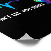 Poster Semicolon Sensibilisation à la santé mentale Suici (Coin)