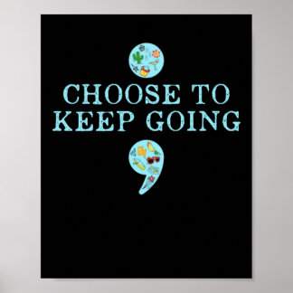 Poster Semicolon Suicide Prevention