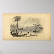 Séminoles sur la rivière St. Johns