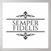 Poster Semper Fidelis (Devant)