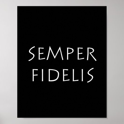 Poster Semper Fidelis (Devant)