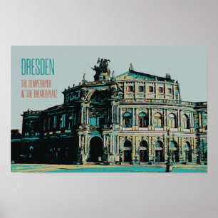 Poster Semperoper Opera House & Concert Hall, Dresden