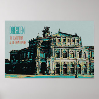 Poster Semperoper Opera House & Concert Hall, Dresden
