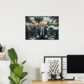 Poster S'en Taisant (Bureau à domicile)