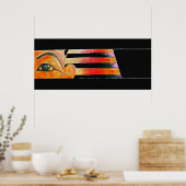 Poster S'en tenir à votre Vision V - Papier matriciel (Cuisine)