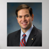 Poster Sénateur Marco Rubio (Devant)