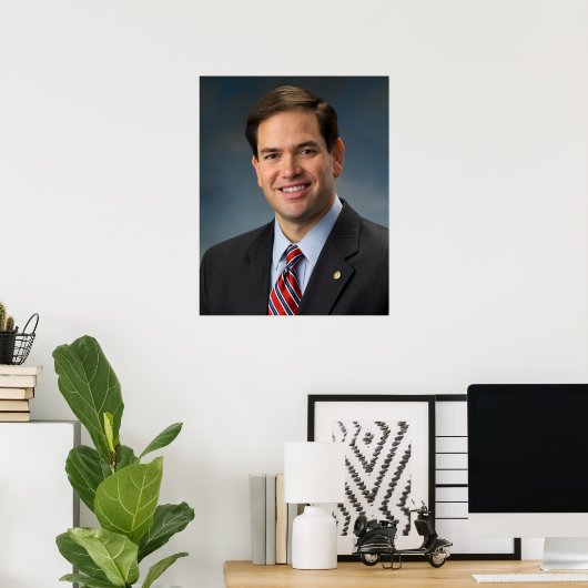 Poster Sénateur Marco Rubio (Bureau à domicile)