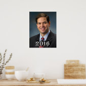 Poster Sénateur Marco Rubio 2016 (Cuisine)