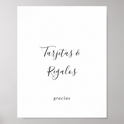 Póster Sencillo de Tarjetas y Regalos Poster (Voorkant)