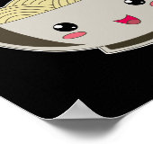 Poster Send Noods Vintage Ramen Japonais Noodle Soup (Coin)