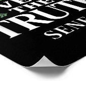 Poster Seneca Citation Le temps révèle la vérité philosop (Coin)