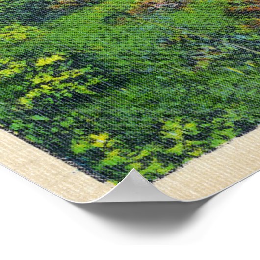 Poster Seneca Point Vue du lac (Coin)