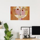 Poster Senecio, Bientôt vieilli par Paul Klee (Bureau à domicile)