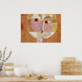 Poster Senecio, Bientôt vieilli par Paul Klee (Cuisine)