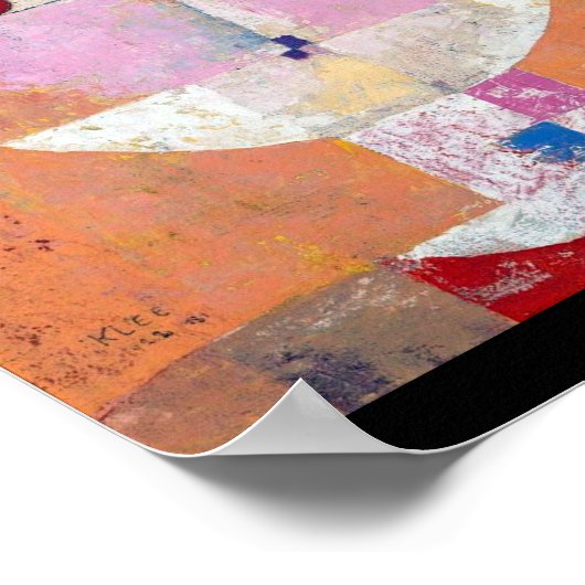 Poster Senecio, Paul Klee (Coin)