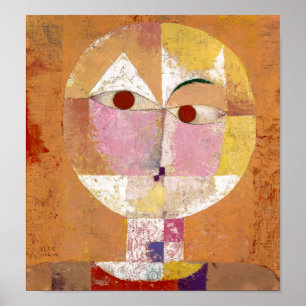 Poster Senecio   Paul Klee  