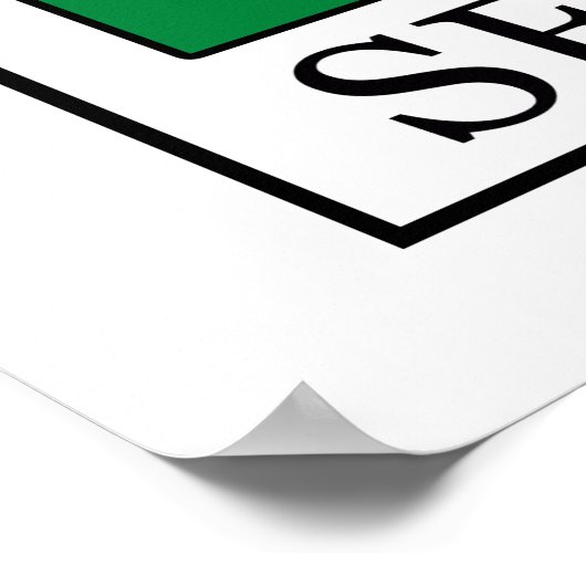 Poster Sénégal (Coin)