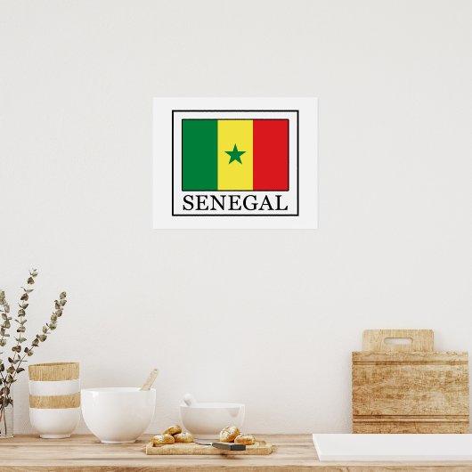 Poster Sénégal (Cuisine)