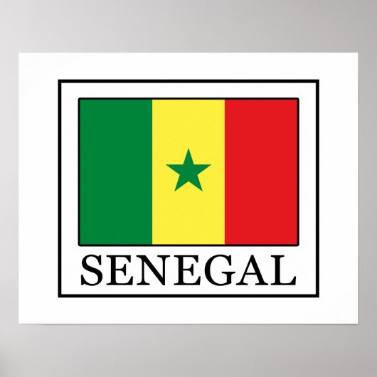 Poster Sénégal (Devant)