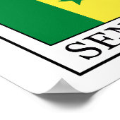 Poster Sénégal (Coin)