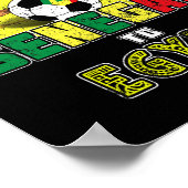 Poster Senegal National Soccer Team To Egypt Retro (Coin)