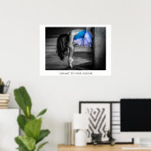 Poster S'engager à votre passion (Bureau à domicile)